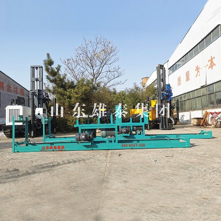 横向山泉打井机