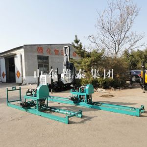 横向山泉打井机